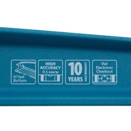 Gross Уровень литой, 600 мм, 2 глазка 34916