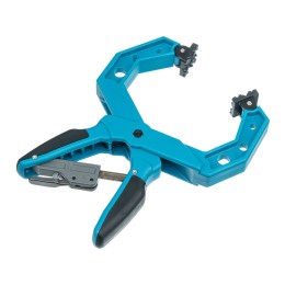 Gross Струбцина клещеобразная 4, пластиковый корпус, храповой механизм жесткой фиксации, 100 мм 20805