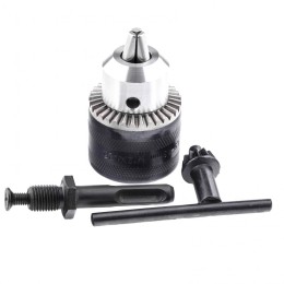 Сибртех Патрон для дрели ключевой, 1.5-13 мм, М12 х 1.25, адаптер SDS Plus 168257