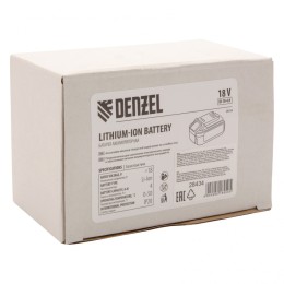Denzel Батарея аккумуляторная IB-18-4.0, Li-Ion, 18 В, 4.0 А/ч 28434