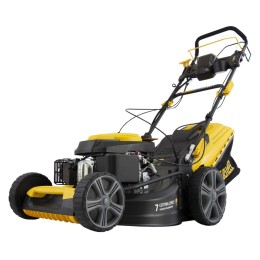 Denzel Газонокосилка бензиновая GLD-520SP-VE, 196 см3, ширина 52 см, привод, вариатор, электрический старт, 60 л 58806