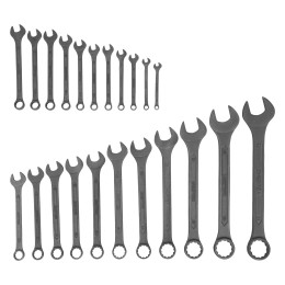 Сибртех Набор ключей комбинированных, 6 - 32 мм, 22 шт., CrV, фосфатированные, ГОСТ 16983 15479