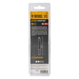 Denzel Бита PH2х127, сталь S2, цилиндр., 5шт. Е 6,3 11646