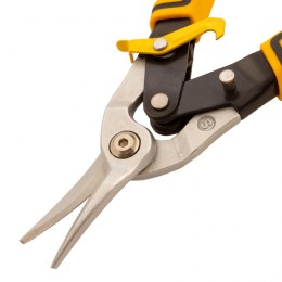 Denzel Ножницы по металлу, 270 мм, прямой рез, сталь-CrMo, трехкомпонентные рукоятки 78370