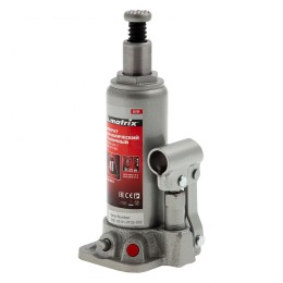 Matrix Домкрат гидравлический бутылочный, 4 т, высота подъема 194-372 мм, в пластиковый кейсе 50754