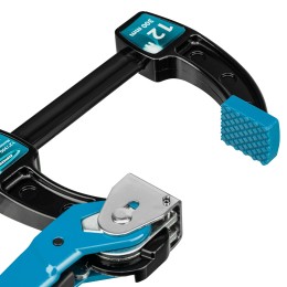 Gross Струбцина реечная быстрозажимная 12, металлический корпус, рычажный храповой механизм, 300 мм 20721