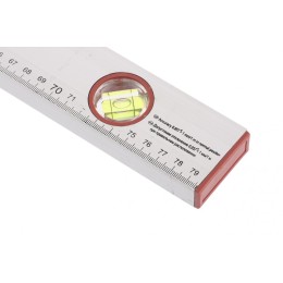 Sparta Уровень алюминиевый, 800 мм, 3 глазка, линейка 331265