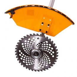 Denzel Триммер бензиновый DGT 430, 43 см3, 2.5 л. с, неразъемная штанга, состоит из 2 частей 96236