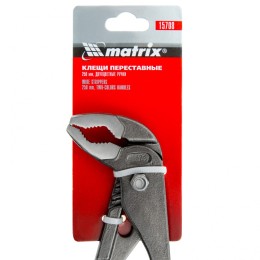 Matrix Клещи, 250 мм, переставные, обливные рукоятки 15708