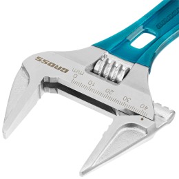 Gross Ключ разводной, 160 мм, CrV, укороченная ручка 15566