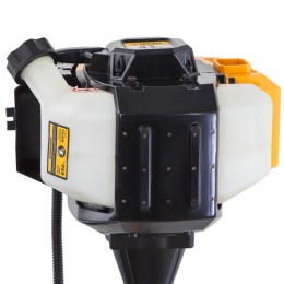 Denzel Триммер бензиновый DR-43, 43 см3, неразъемная штанга, состоит из 2 частей 96273