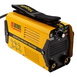 Denzel Аппарат инверторный дуговой сварки DS-160 Compact, 160 А, ПВ 70%, диаметр электрода 1.6-3.2 мм 94371