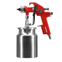 Matrix Краскораспылитель HVLP пневмат. с нижним бачком V= 1 л, сопло диаметром 1.4 мм 57319