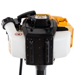 Denzel Триммер бензиновый DR-25, 25 см3, неразъемная штанга, состоит из 2 частей 96270