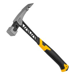 Denzel Молоток каменщика 680 г, цельнокованый, двухкомпонентная обрезиненная рукоятка 10633