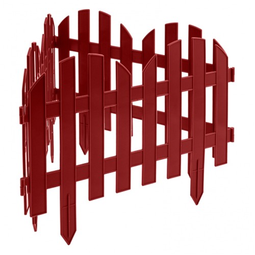 Забор декоративный Романтика, 28 х 300 см, терракот, Россия, Palisad 65025