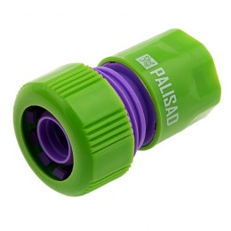 Palisad Соединитель пластмассовый, быстросъемный для шланга 3/4 66160