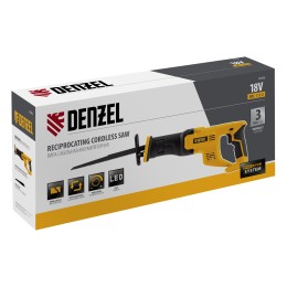 Denzel Пила сабельная аккумуляторная CRC-115-0, 18В Li-Ion 28466