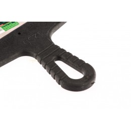 Сибртех Шпатель из нержавеющей стали, 250 мм, зуб 4 х 4 мм, пластмассовая ручка 85457