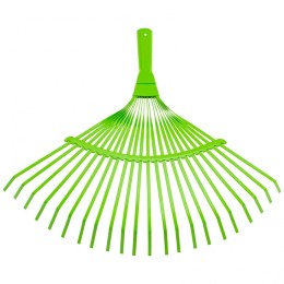 Palisad Грабли веерные стальные, 425 мм, 22 плоских зуба, эмалированные, без черенка, 617705