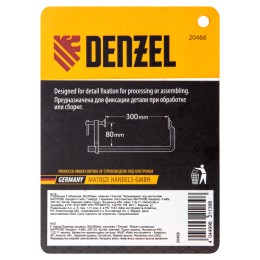 Denzel Струбцина F-образная, 80x300мм, кованая 20466