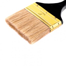 Matrix Кисть плоская Профи 4 , натуральная щетина, деревянная ручка 83155
