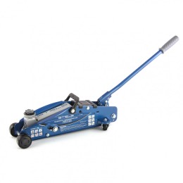 Stels Домкрат гидравлический подкатной 2.5 т, с фиксатором, Safety Pin, 140-385 мм 51152