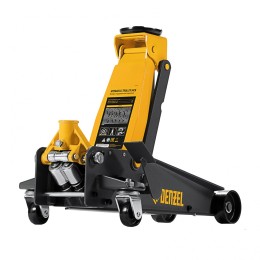 Denzel Домкрат гидравлический подкатной 3 т, с фиксатором, быстрый подъем, 135-480 мм, профессиональный 51138