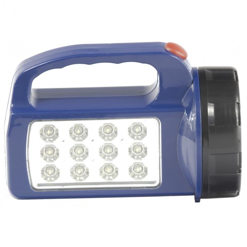 Фонарь поисковый, 1 W + 12Led, 3 х АА Stern 90538