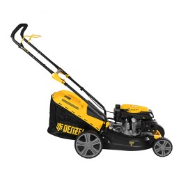 Denzel Газонокосилка бензиновая GLD-460, 146 куб.см, ширина 46 см, ручная, 7 уровней, травосборник 50 л 58802
