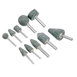 Denzel Набор шарошек для дрели (ПШМ), 10 шт 76028