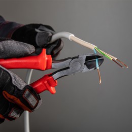 Matrix Бокорезы Econom, 180 мм, шлифованные, пластмассовые рукоятки 17595