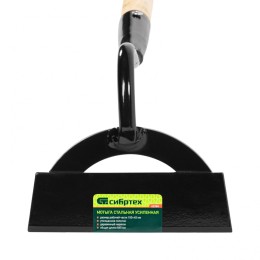 Сибртех Мотыга стальная усиленная, 150 х 45 х 860 мм, деревянный черенок, Россия, 62284