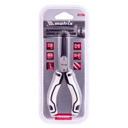 Matrix Длинногубцы Mini удлиненные, 150 мм, авторазжим, Pro 17834