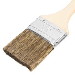 Matrix Кисть плоская Евро 2.5 , смешанная щетина, деревянная ручка 83080