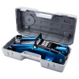 Stels Домкрат гидравлический подкатной, 2 т, h подъема 140-340 мм, в кейсе 51128