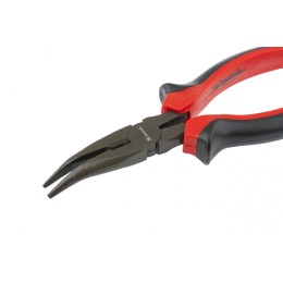 Matrix Длинногубцы изогнутые Black Nickel, 160 мм, двухкомпонентные рукоятки 17458
