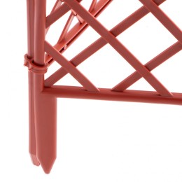 Palisad Забор декоративный Сетка, 24 х 320 см, терракот, Россия, 65026