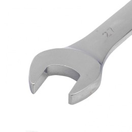 Matrix Ключ комбинированный трещоточный, 27 мм, CrV, зеркальный хром 14816