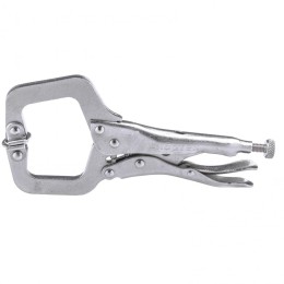 Сибртех Зажим ручной, увеличенный захват, подвижные губки, 170 мм 18425