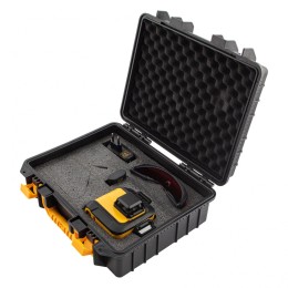 Denzel Лазерный уровень мультипризменный LX 360-3 Red, 30 м, 635 нм, аккумулятор Li 2800 мАч, резьба 5/8" 35077