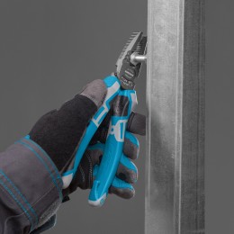 Gross Плоскогубцы комбинированные 180 мм, трехкомпонентные рукоятки 16973