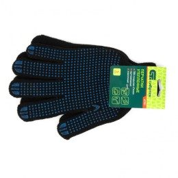 Сибртех Перчатки трикотажные, акрил, с ПВХ точкой, 7 класс Россия 67701