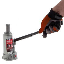 Matrix Домкрат гидравлический бутылочный, 3 т, высота подъема 194-372 мм, в пластиковый кейсе 50752