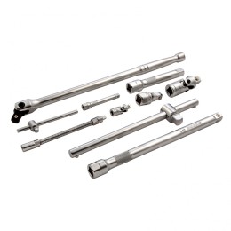 Gross Набор инструментов, 1/4", 1/2", CrV, 120 зубьев, 115 предметов 14152