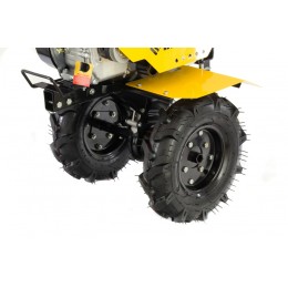 Denzel Мотоблок DPT-170, 7 л.с, ременное сцепление, ширина 85 см, глубина 35 см, фрез 3 х 3, ШОМ, передачи 2В/1Н 56401