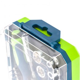 Сибртех Отвертки реверсивные с набором бит и торцевыми головками, 41 шт, CrV 13338