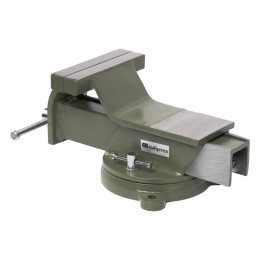 Сибртех Тиски слесарные, 125 мм, стальные, поворотные 18619