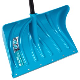 Palisad Лопата для уборки снега пластиковая Luxe, 500 х 325 х 1300 мм, металлопластиковый черенок, 615015