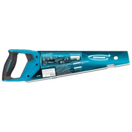 Gross Ножовка по дереву Piranha , 400 мм, 7-8 TPI, зуб-3D, каленый зуб, двухкомпонентная рукоятка 24109